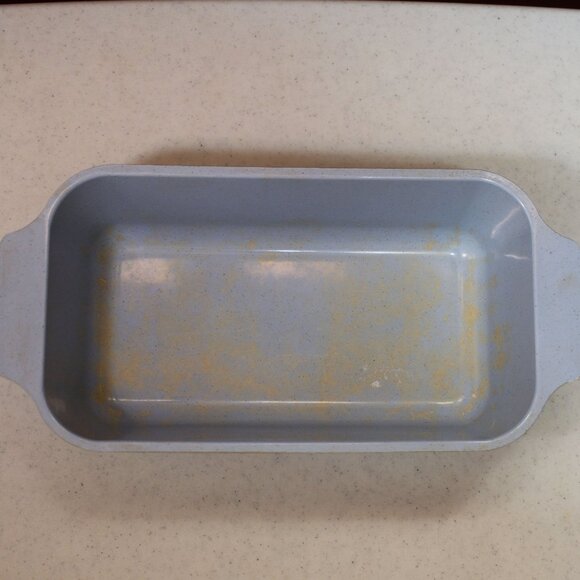Nordic Ware Microwave Conventional Oven Loaf Pan Gray Baking Bread 4.5 x 8.375" - Picture 4 of 8